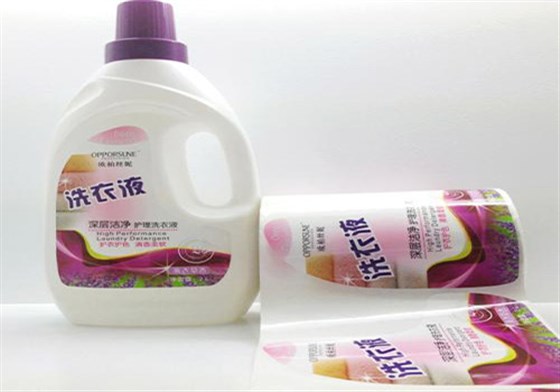 日化不干膠標簽