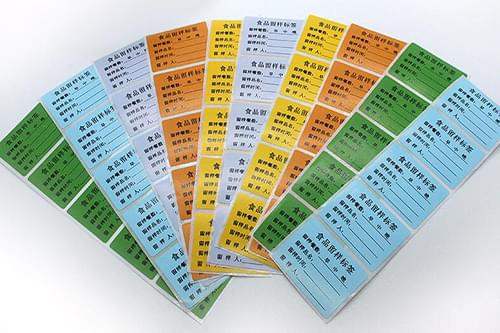 食品不干膠標簽