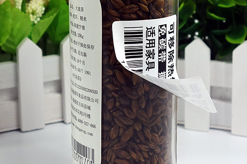 可移除不干膠標簽