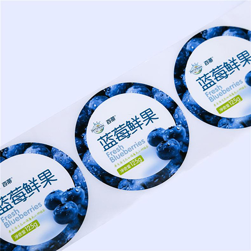 食品不干膠標簽