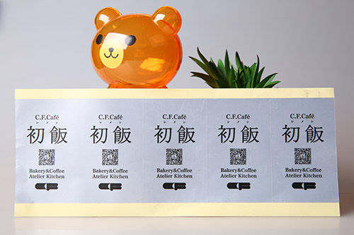 食品不干膠標簽